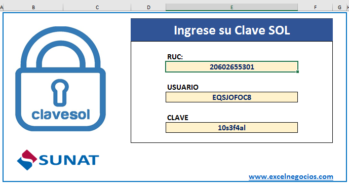 como sacar tu clave sol peru rus rer