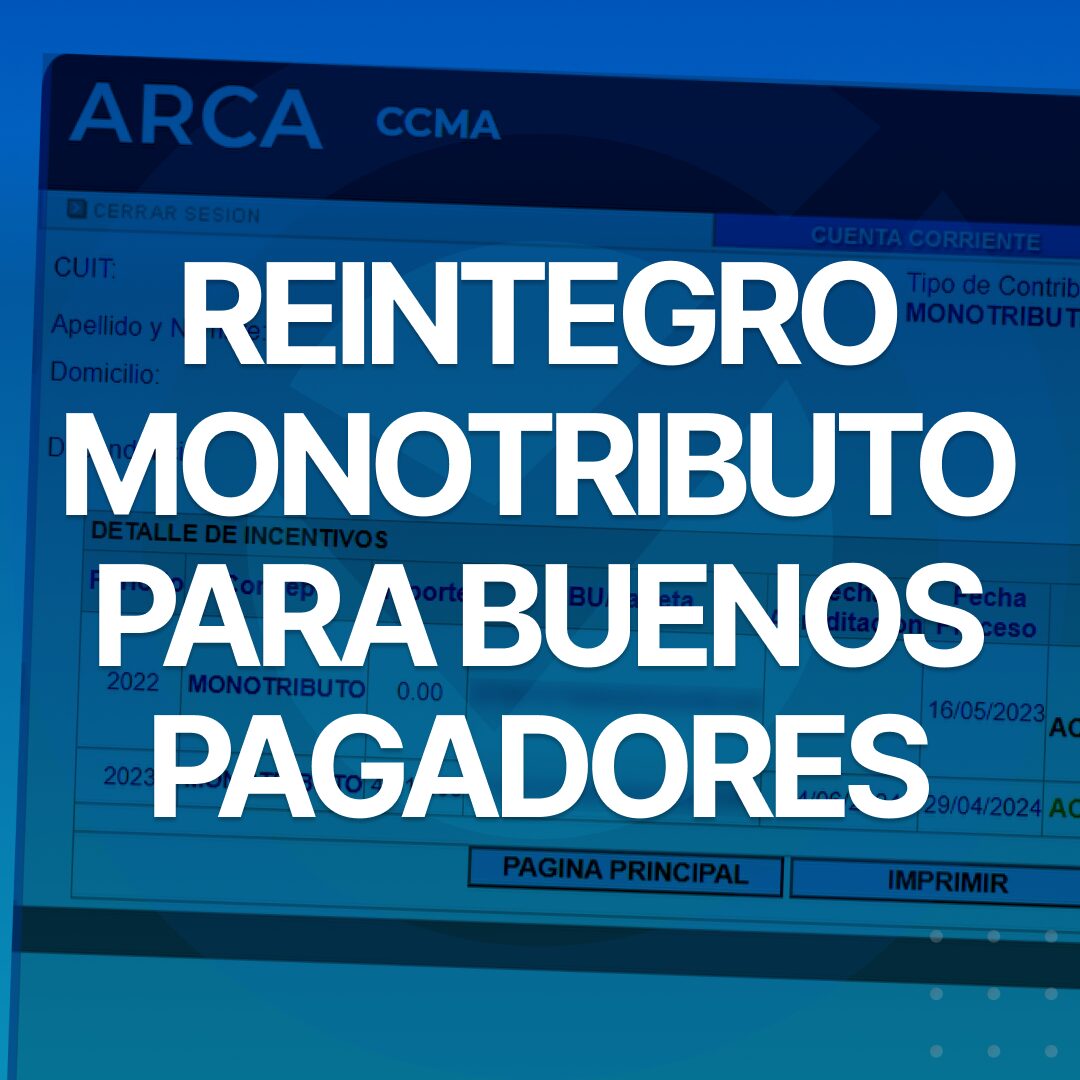 reintegro del monotributo