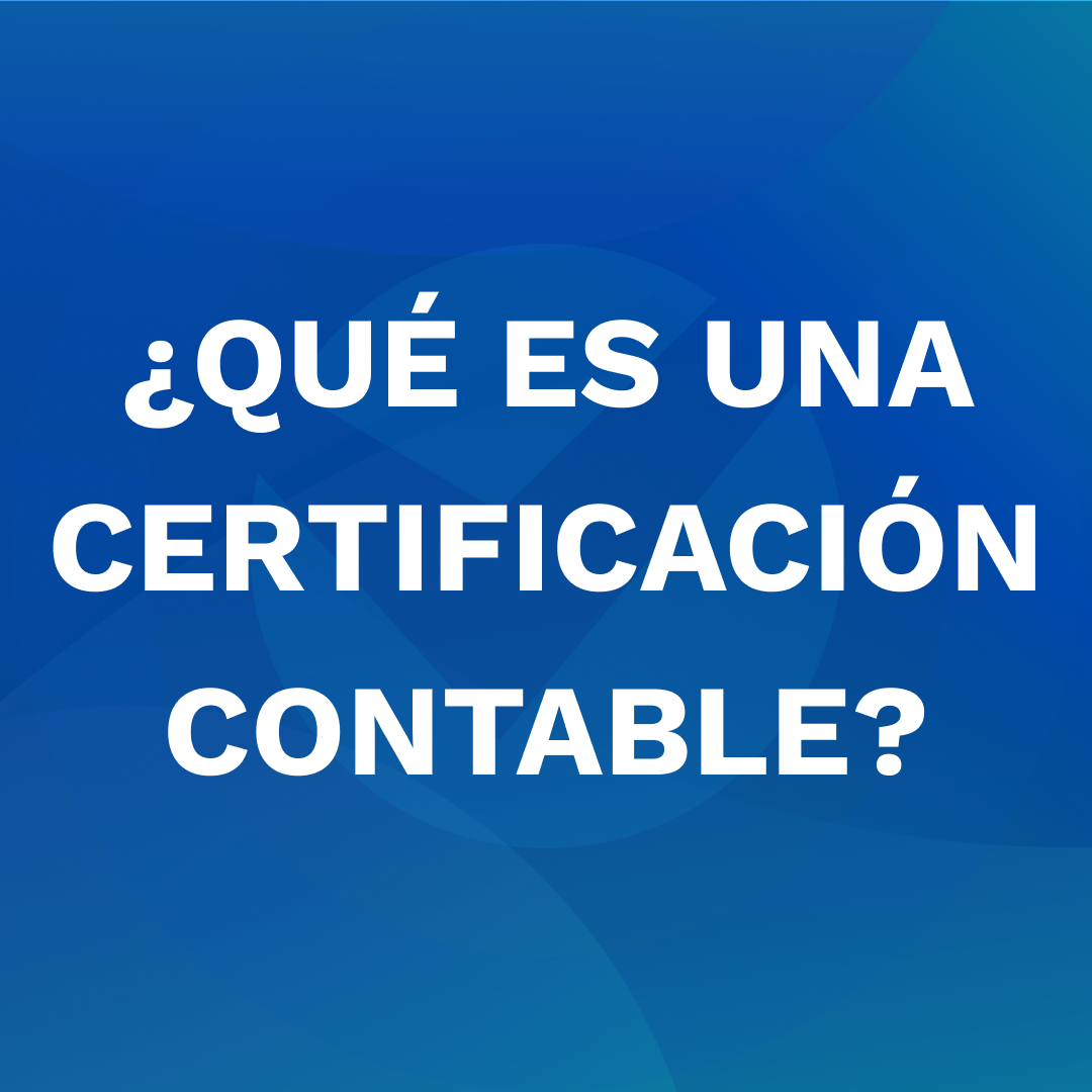 Certificación contable