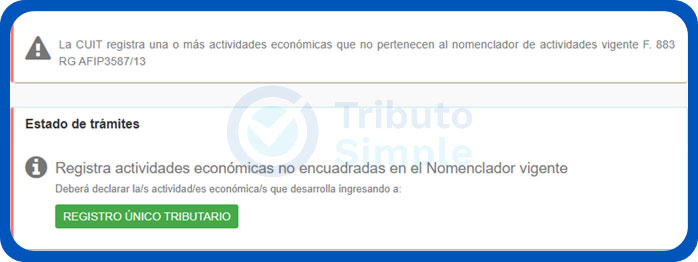 actividades económicas no encuadradas