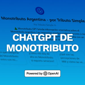 monotributo chat gpt tributo simple