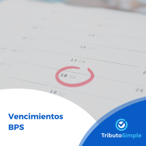 Conoce los vencimientos de BPS para 2023